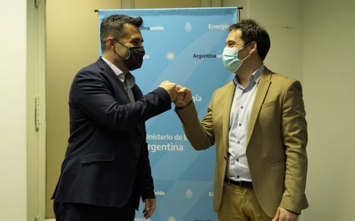 Luque se reunió con Darío Martínez y gestionó obras de energía y gas