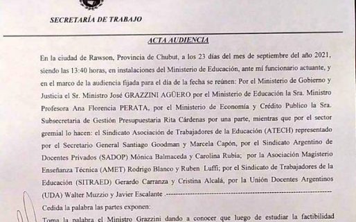 Paritarias Docentes: el gobierno provincial ofreció un 30% de aumento