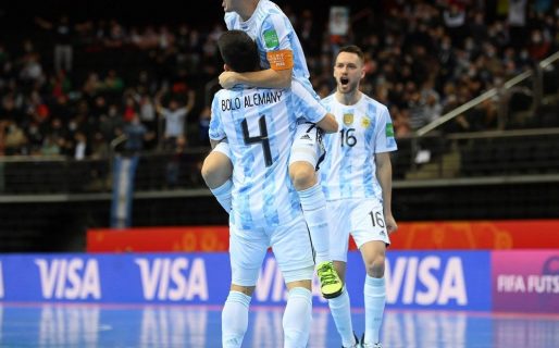 Argentina, a semifinales del mundial de futsal