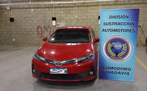 Sacan de circulación otro auto con patente adulterada