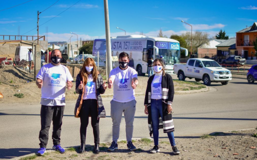 El PICH recorrió Comodoro y Rada Tilly conversando con los vecinos
