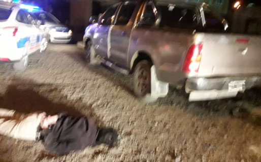 Noche de locos: Le secuestraron la Hilux a su esposa porque manejaba ebria, quiso recuperarla ilegalmente y lo atraparon