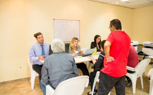 “La SCPL en tu barrio” estará hasta mañana en el Stella Maris para que los vecinos puedan regularizar su situación con los servicios