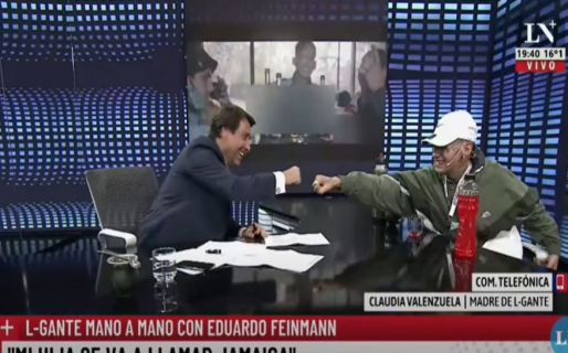“¿Yo estoy careta?”: L-Gante le explicó a Eduardo Feinmann el significado de la frase