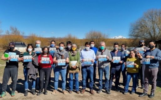 Luque de campaña en Río Pico y José de San Martín