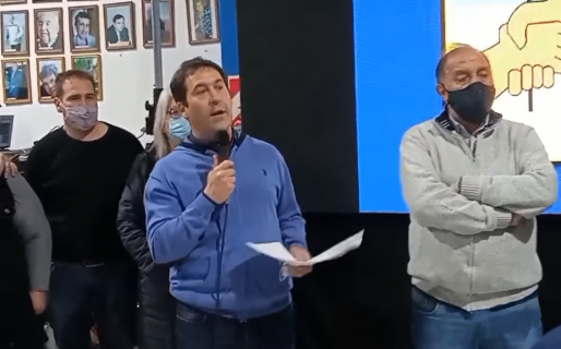 Según Luque, el FdT obtuvo un triunfo contundente en Comodoro