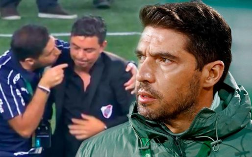 «Gallardo trajo champagne para festejar», aseguró el DT del Palmeiras