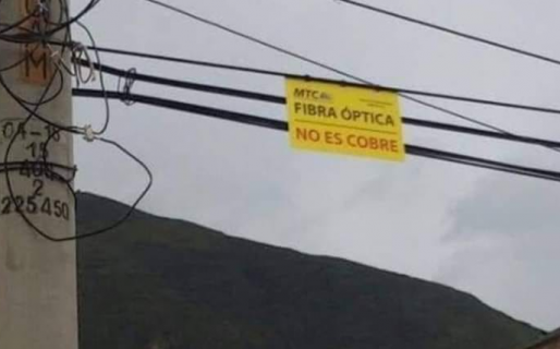 La curiosa advertencia en un cable para dejar de sufrir robos “por error”
