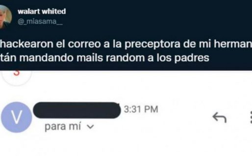 Violento e insultante email de una preceptora a un alumno