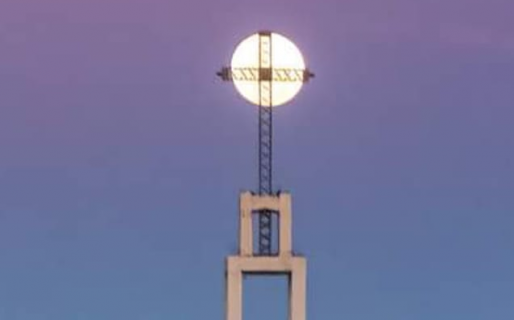 Un comodorense estuvo en el momento justo y lugar indicado para sacar una foto increíble