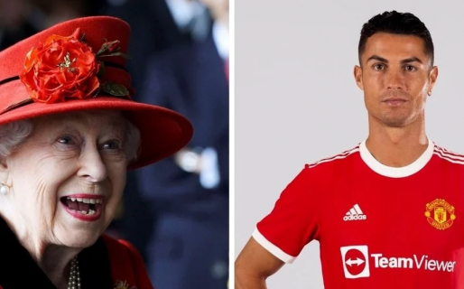 La reina Isabel II le hizo un llamativo pedido a Cristiano Ronaldo