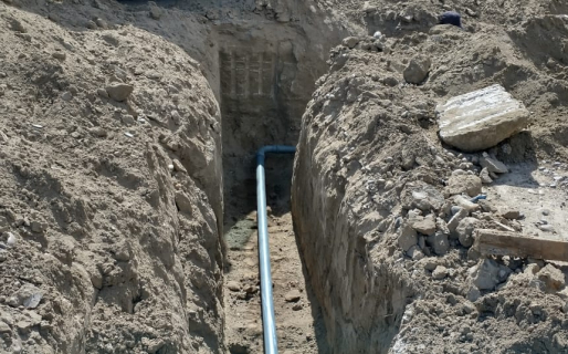 Finalizaron ampliación de la red de distribución de agua en Fracción 14