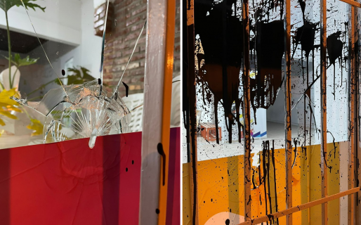 Ataque a la sede del PRO en Trelew: «Pusieron en riesgo la integridad física de militantes arrojando piedras»