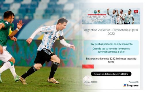 Colapsó la venta de entradas para ver a la Selección