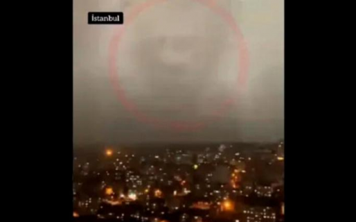 VIDEO: Aparece una aterradora nube con rostro humano
