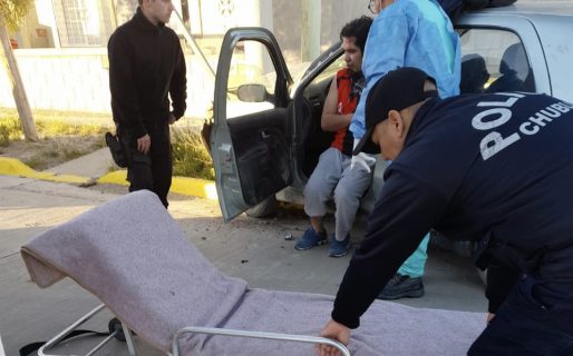 Chocó contra una palma, se negó al test de alcoholemia y viajaba con dos niñas