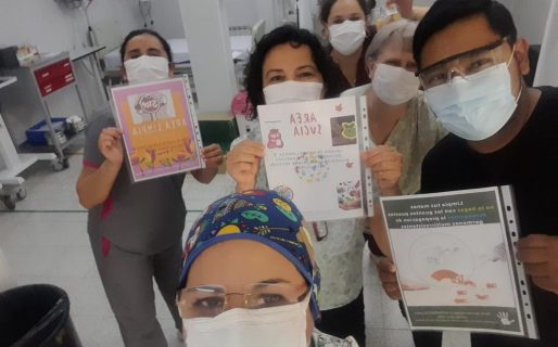 En el Día Mundial del Lavado de Manos, miembros del Hospital Alvear continúan capacitándose