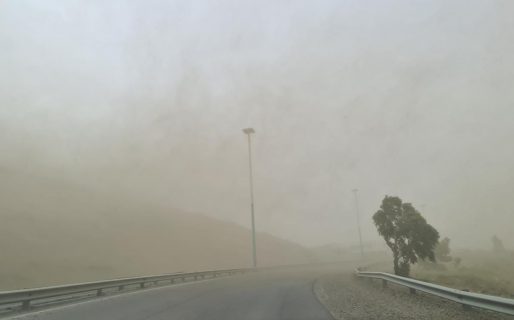 Alerta naranja por viento desde horas de la madrugada hasta el mediodia