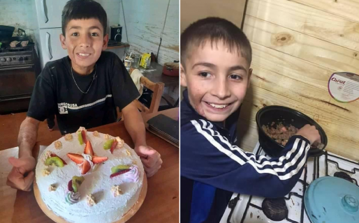 Tiene 10 años, sufrió la quemadura del 25% de su cuerpo y sueña con abrir su local de pastelería