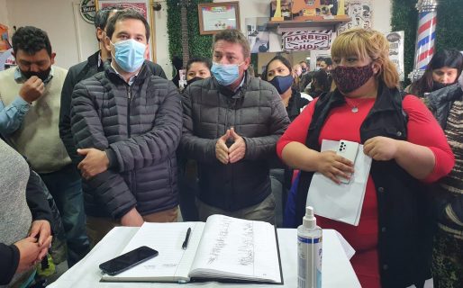 Se firmó el convenio por regularización del sistema eléctrico en barrio Comipa, con apoyo de Nación