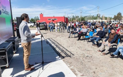 Luque presentó el proyecto que impulsará una feria, almacén de granel y espacio recreativo en Kilómetro 17