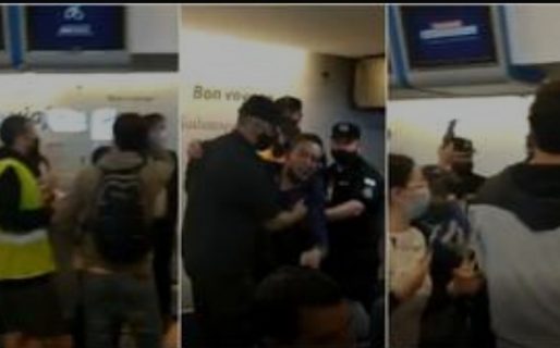 Batalla campal en Aeroparque: una protesta de trabajadores de Latam terminó con golpes, corridas y detenciones
