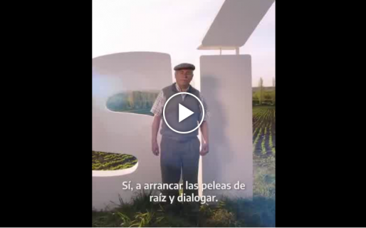 Fue “La vida que queremos»  en la campaña del FdT y llegó la «campaña del Sí»