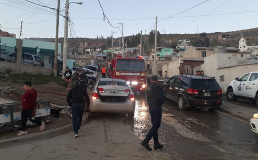 Se incendió una vivienda en el Barrio Pietrobelli