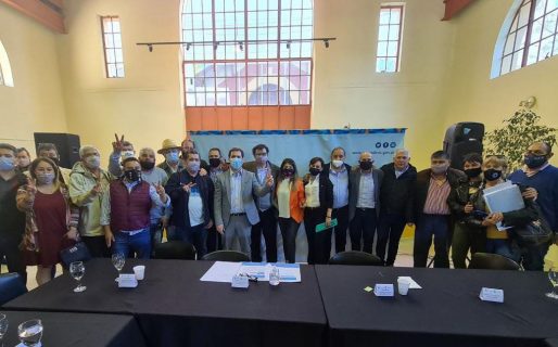 El Ministro de Trabajo y los Sindicatos de Comodoro demostraron un contundente apoyo a los candidatos del Frente de Todos