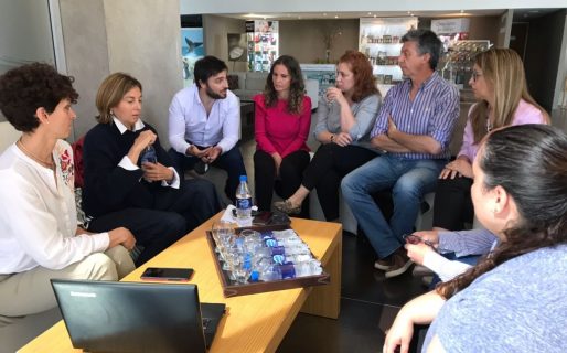 Torres y Romero junto a diputados nacionales de Juntos por el Cambio reclamaron por la educación en Chubut