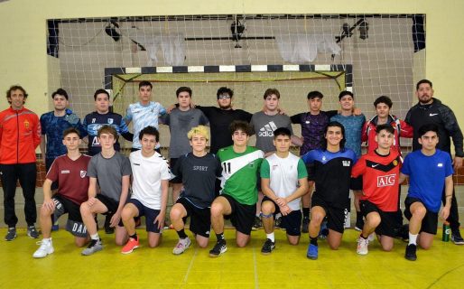 La Selección de Handball de Chubut realiza su concentración en Comodoro rumbo a los Juegos Nacionales de la Araucanía