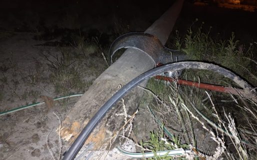 Nuevo acto vandálico provoca corte de energía en barrios de zona norte