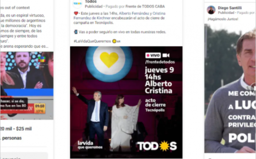 Inversión de campañas en redes sociales: ¿Qué candidatos gastaron más para publicitarse en Facebook?