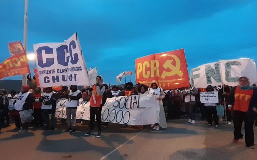 La CCC y el PTP se movilizan en Ruta 3 y 26 en reclamo de un aumento salarial social de 50.000 pesos