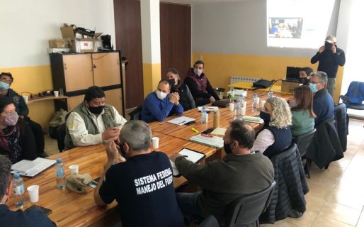 Chubut participó de la reunión regional patagónica sobre incendios forestales