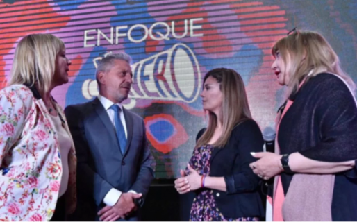 Arcioni presentó el noticiero “Enfoque de Género” que se emitirá por la Televisión Pública del Chubut