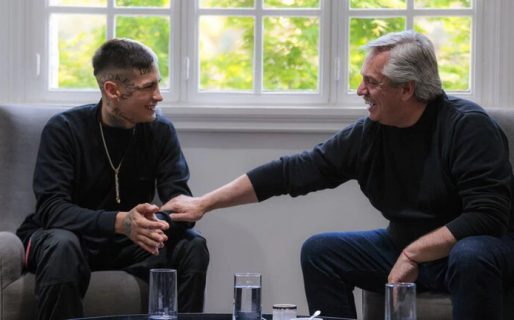 “Planes sociales por planes de trabajo”, la propuesta que L-Gante le hizo Alberto Fernández en Olivos