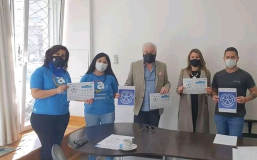 Presentaron adhesión al nuevo logo universal de accesibilidad