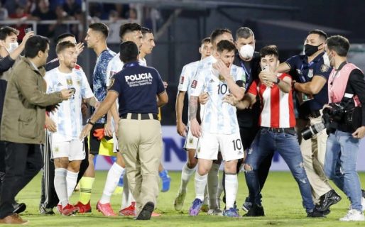 Locura por Messi tras el empate entre la Selección Argentina y Paraguay
