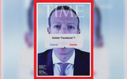 La polémica portada de la revista Time luego de la caída de Facebook