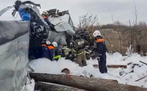 Murieron 16 personas al estrellarse un avión en Rusia