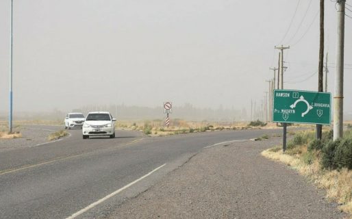 El gobierno provincial recomienda no viajar por rutas nacionales ni provinciales por el alerta naranja por fuertes vientos
