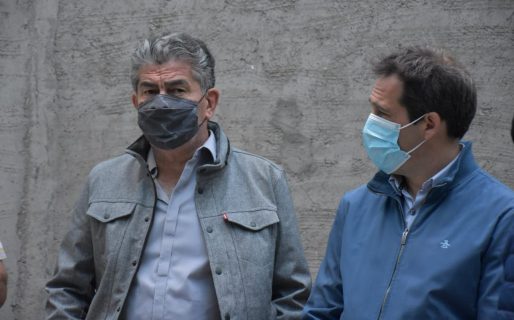 Luque y Taboada estuvieron en las oficinas de la mutual de Camioneros en Comodoro