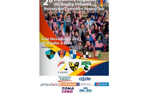 Segundo Encuentro Regional de Rugby Club Infantil: Se esperan más de 700 chicos