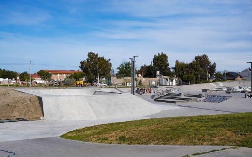 El Skate Park de Rada Tilly ya tiene su bowl