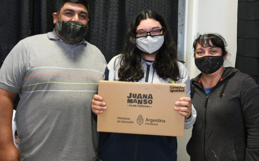 Se distribuyeron más de 800 computadoras del Plan Federal «Juana Manso» en Chubut