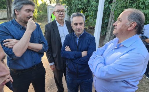 Linares participó del cierre de campaña junto a Alberto y Cristina