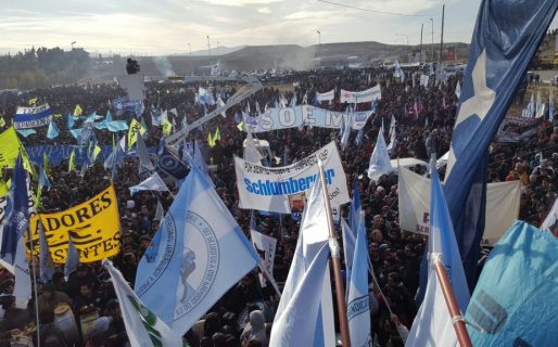 Gran cierre de campaña conjunto en el cruce de las rutas 3 y 26