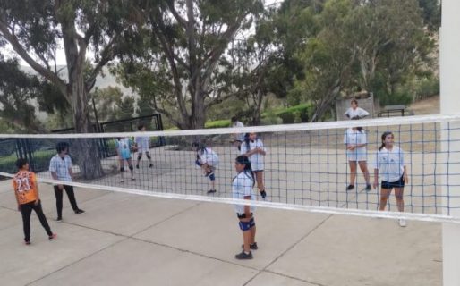 El mini vóley cerró el año en el Parque Saavedra