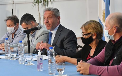 Arcioni presidió el acto de lanzamiento de los Juegos Comunales 2021